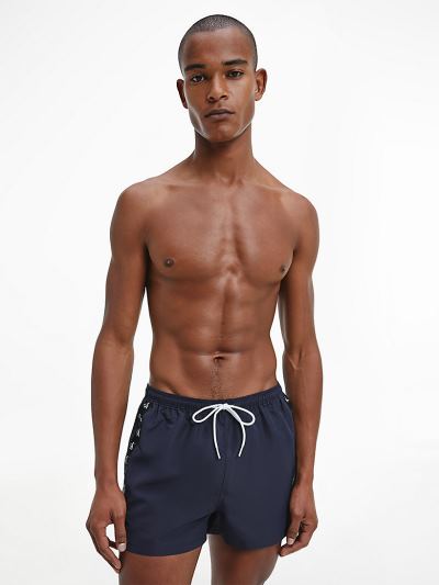 Calvin Klein Fürdőruha HU384561 | Calvin Klein CK One Short Drawstring Férfi Úszónadrág Fekete
